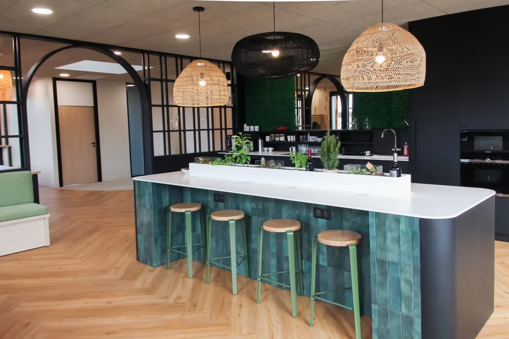 accueil convivialité espace triangle