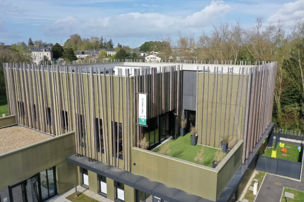 espace coworking espace triangle bayeux extérieur