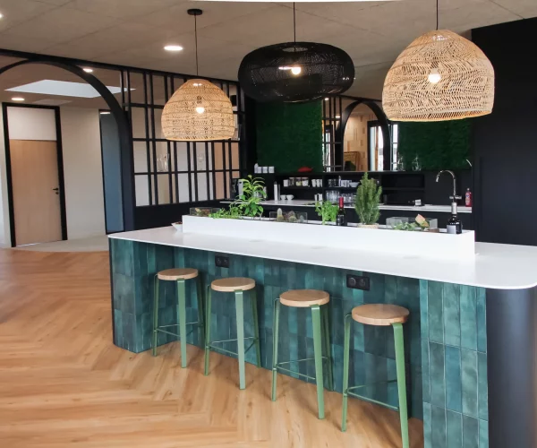 accueil convivialité espace triangle